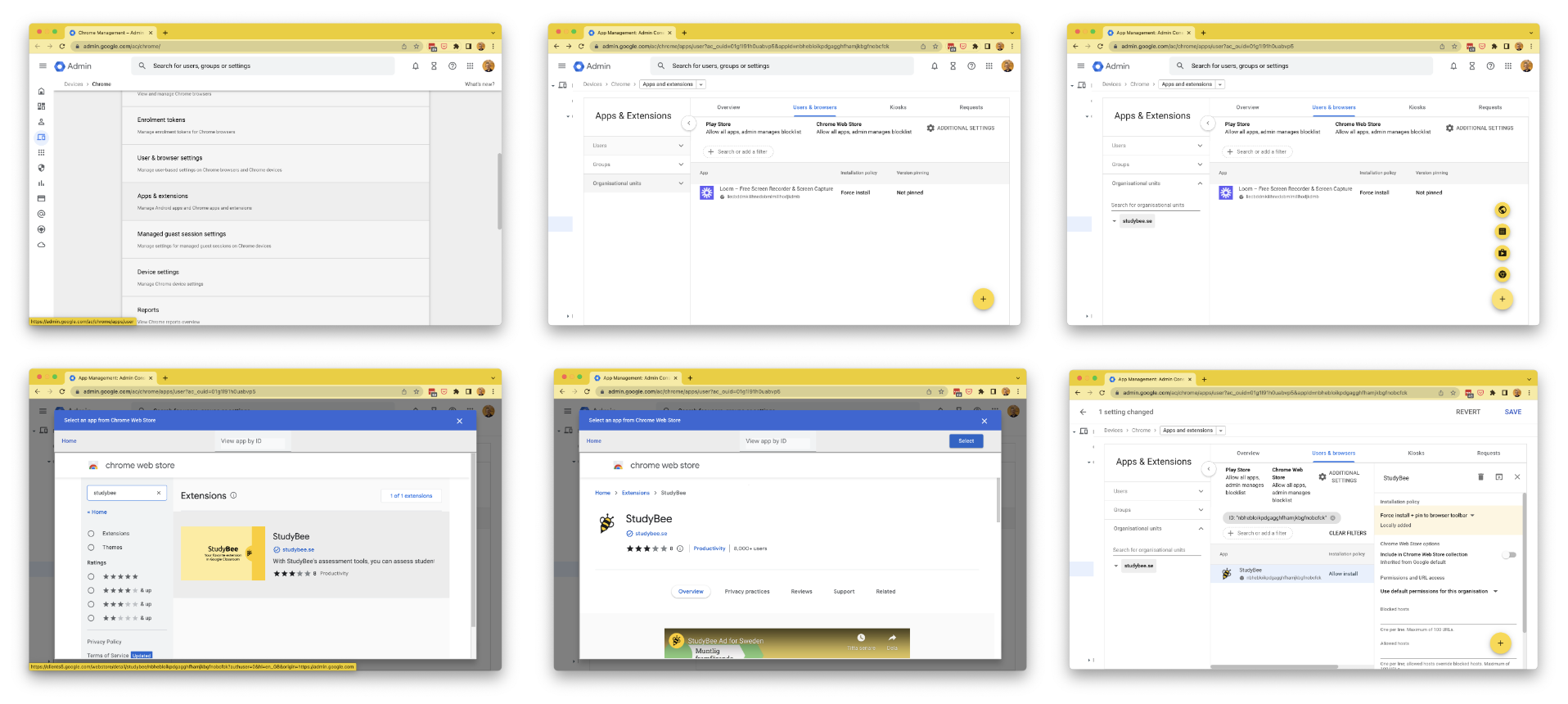 StudyBee - Installera Assess Admin.png