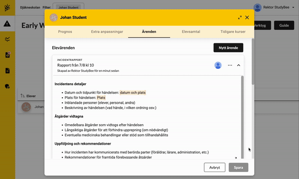 StudyBee ärende med mall.gif